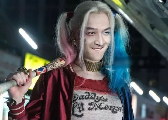 Sao nam Hoa ngữ cải trang Harley Quinn: Vương Tuấn Khải xinh xắn, Hoàng Bột 'dọa ma trẻ con' 4