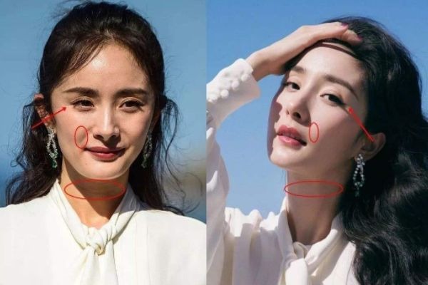 Dương Mịch là một trong những tiểu hoa đình đám nhất Cbiz. Netizen đã nhiều lần tranh cãi kịch liệt về ngoại hình của cô. Khi rời xa bộ lọc làm đẹp, không chỉ màu da của Dương Mịch thay đổi mà còn rất nhiều nếp nhăn xuất hiện. Nhìn những bức ảnh chưa chỉnh sửa của Dương Mịch, netizen dường như 'cạn lời'.