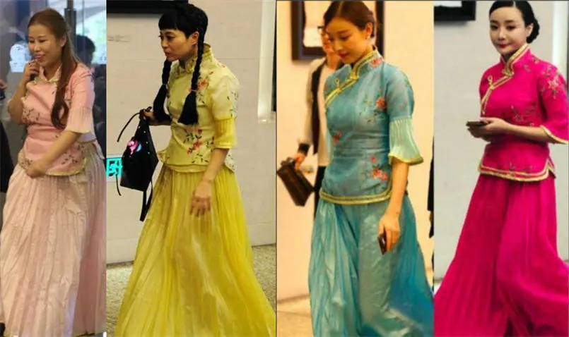 Điểm mặt những bộ váy phù dâu xấu - đẹp của sao Hoa ngữ: Angela Baby sắm váy hàng chợ, Đường Nghệ Hân được khen nức nở 2