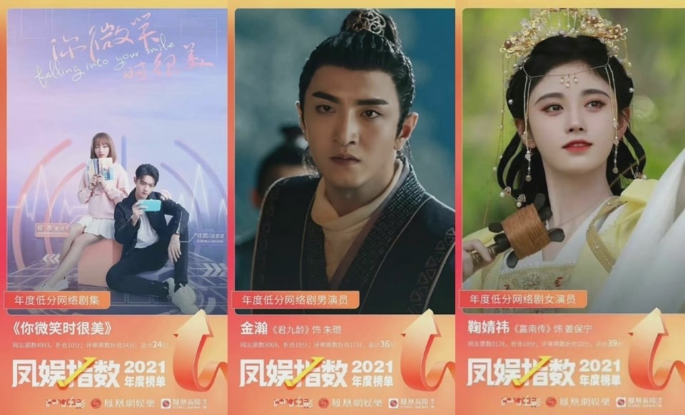 Cúc Tịnh Y, Kim Hạn được bình chọn 'cây chổi vàng' phim truyền hình 2021 1