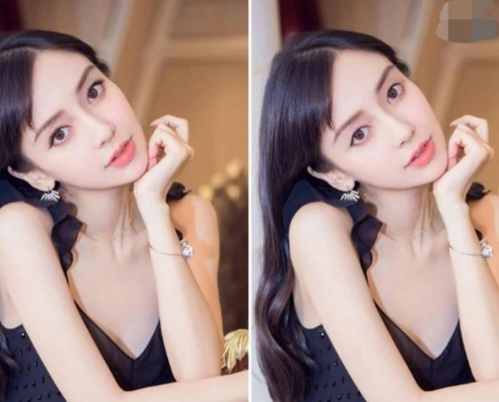 Một mỹ nhân nữa sở hữu mắt đẹp của Cbiz chính là Angela Baby. Trong người mang nhiều dòng máu nên nét đẹp của Angela Baby cũng rất sắc nét. Mắt 2 mí to tròn, mí mắt nét, sống mũi cao đẹp, gương mặt có chiều sâu. Khi biến hình sang một mí, mắt của Angela Baby vẫn rất to và đẹp.