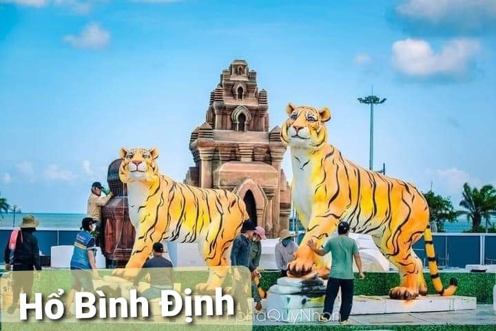 Tượng hổ của 63 tỉnh thành tranh giải đẹp. Tượng hổ của 63 tỉnh thành tranh giải đẹp.
