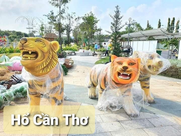 Những bức tượng hổ của 63 tỉnh thành được so sánh về vẻ đẹp.