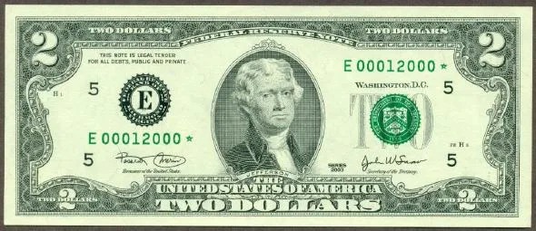 Tờ 2 USD tượng trưng cho điều gì mà trở thành đồng tiền lì xì đắt giá? - Ảnh 1