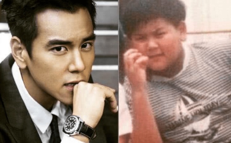 Bành Vu Yến được coi là 'nam thần thể hình' trong Cbiz. Ai cũng biết anh ấy là một người yêu tập luyện và có body cực chuẩn. Tuy nhiên, bạn có ngờ được thời bé Bành Vu Yến thực sự là một cậu bé béo mập. Hình ảnh anh khi ấy mập tới nỗi mắt híp lại bé xíu.