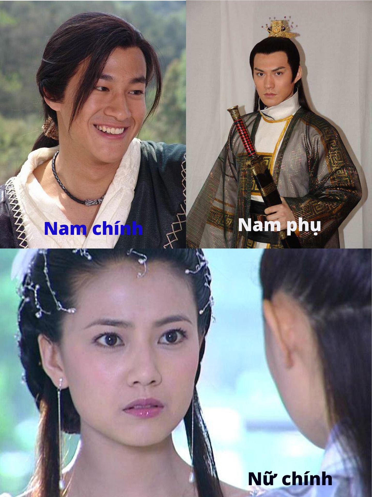 Hà Nhuận Đông hơi xui khi cả 2 bộ phim anh đóng chính đều có mặt trong danh sách này. Trong Tần Vương Lý Thế Dân, Hà Nhuận Đông vào vai nam chính còn Nghiêm Khoan vai phụ. Tất nhiên, nếu là một khán giả từng theo dõi bộ phim thì bạn sẽ không phản đối nam chính đến với nữ chính. Nam phụ Nghiêm Khoan chắc chắn là người trong mộng của rất nhiều người xem ngoài kia.