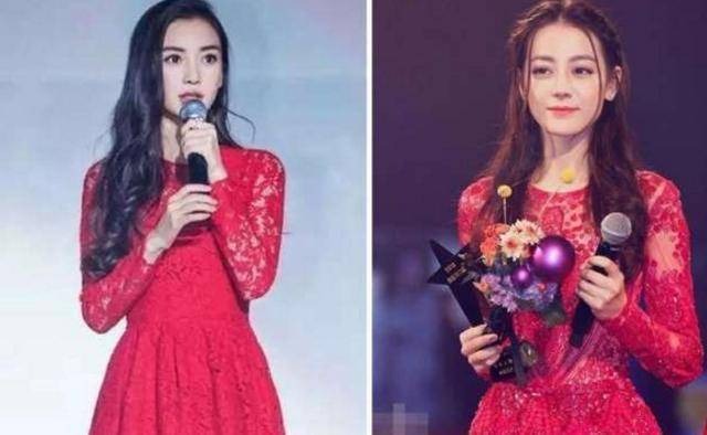 Địch Lệ Nhiệt Ba và Angela Baby với tư cách là 2 thành viên nữ cố định duy nhất của Keep Running nên luôn bị đem ra so sánh. Khi 2 người đẹp đụng hàng chiếc váy ren đỏ này, mỗi người đều mang lợi thế riêng. Angela Baby mang phong cách trẻ trung, ngọt ngào như một thiếu nữ còn Địch Lệ Nhiệt Ba có khí chất của một tiên nữ. Thật khó để một người qua đường nói được ai đẹp hơn ai.