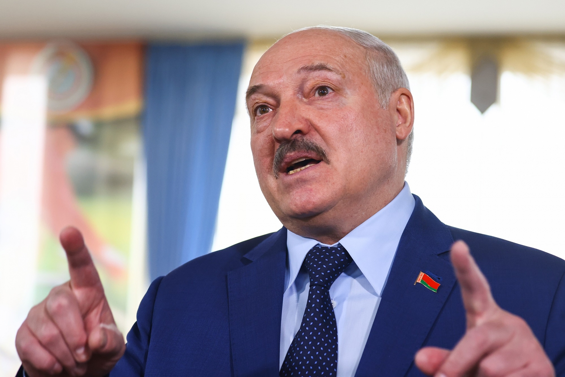 Tổng thống Belarus Alexander Lukashenko. Ảnh: Getty
