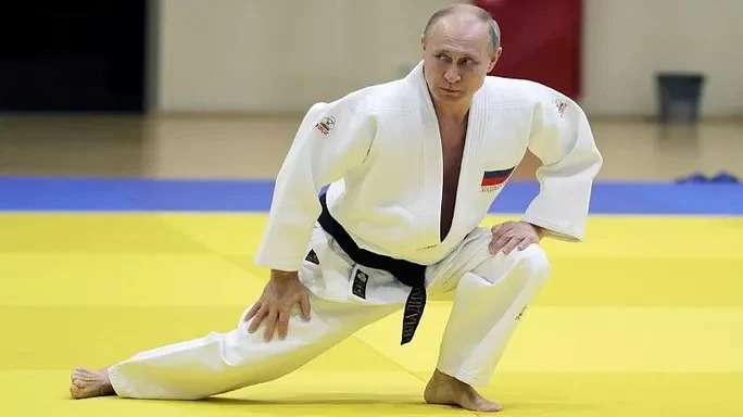 Tổng thống Putin bị tước chức Chủ tịch danh dự và Đại sứ của Liên đoàn Judo Quốc tế . Ảnh: Internet Tổng thống Putin bị tước chức Chủ tịch danh dự và Đại sứ của Liên đoàn Judo Quốc tế . Ảnh: Internet