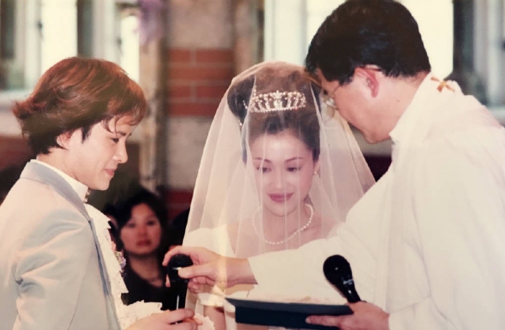 Ở trong phim là oan gia nhưng ngoài đời, 'Chúc Anh Đài' lại nên duyên với 'Mã Văn Tài'.