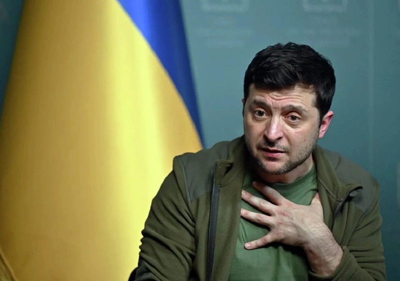 Tổng thống Ukraine Zelensky. Ảnh: Internet