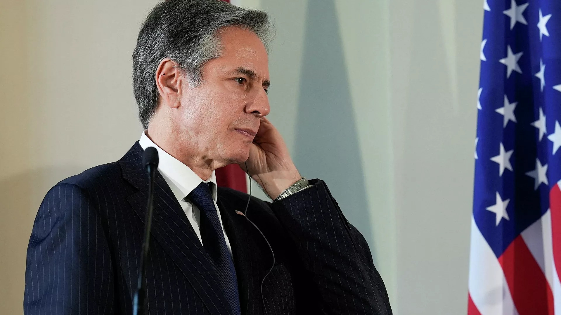 Ngoại trưởng Blinken cho biết Mỹ sẵn sàng triển khai quan đến các nước Baltic để bảo vệ đồng minh. Ảnh: Reuters