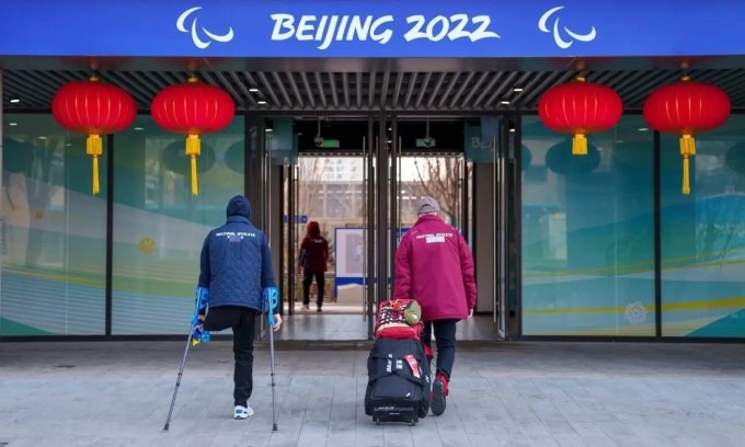 VĐV khuyết tật của Nga và Belarus cũng bị cấm thi đấu. Đây là một trong những lệnh cấm phi thể thao và Ủy ban Paralympic quốc tế đưa ra. Ảnh: AP