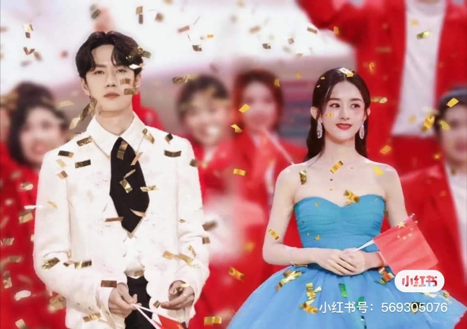 Triệu Lệ Dĩnh tiểu thư, Vương Nhất Bác thiếu gia tạo thành một cặp chị em khiến CDM mê nức lòng. Trong đó, cô chị đúng kiểu tiểu thư hiền lành, đoan trang, cậu em thiếu gia lịch sự, phong độ.