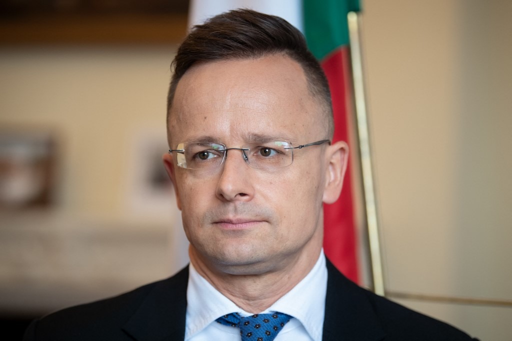 Ngoại trưởng Hungary Peter Szijjarto.