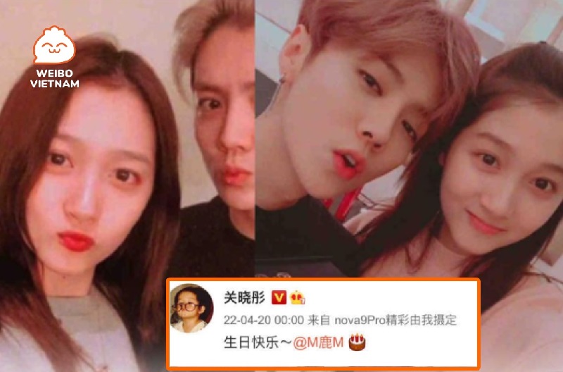 Đến hẹn lại lên, đúng 0h ngày 20/4, Quan Hiểu Đồng đăng bài chúc mừng sinh nhật người thương lên Weibo. Đến hẹn lại lên, đúng 0h ngày 20/4, Quan Hiểu Đồng đăng bài chúc mừng sinh nhật người thương lên Weibo.