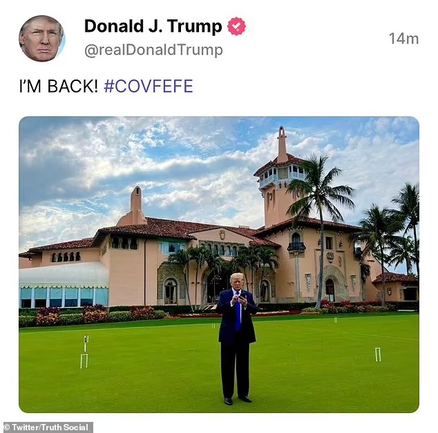Donald Trump tái xuất, dự báo những ngày tháng náo nhiệt trên MXH - Ảnh 1 Donald Trump tái xuất, dự báo những ngày tháng náo nhiệt trên MXH - Ảnh 1