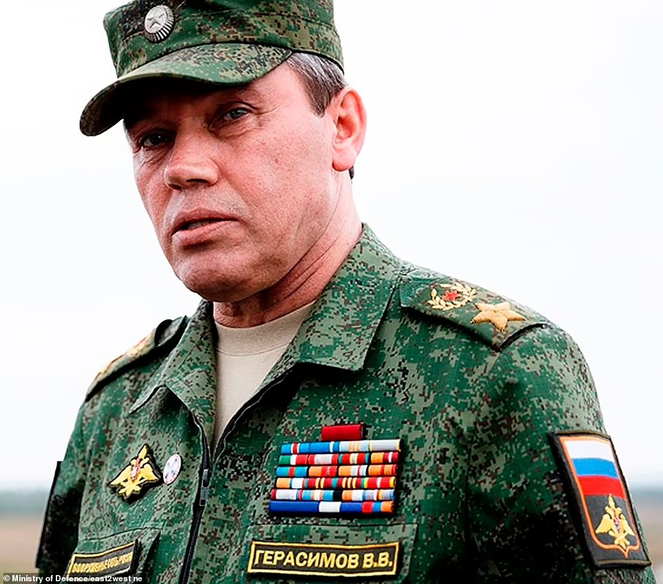 Ông Valery Gerasimov, tham mưu trưởng quân đội Nga