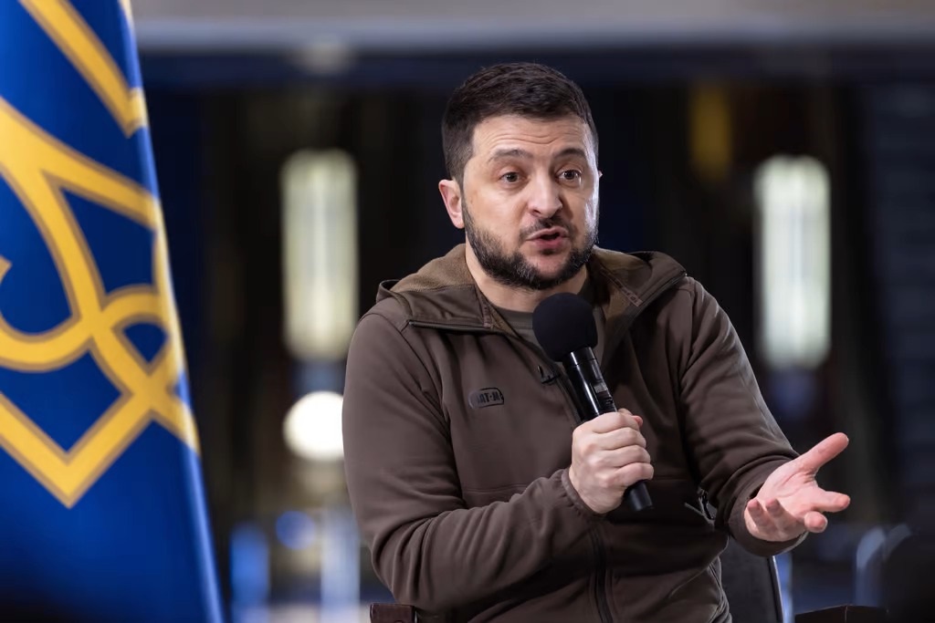 Tổng thống Ukraine Zelensky