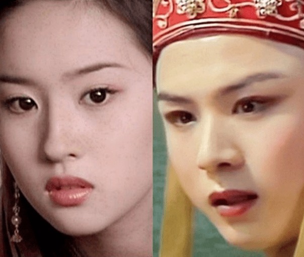 Sống mũi, nét môi của Lưu Diệc Phi và Đường Tăng đẹp trai nhất Tây Du Ký khiến khán giả trầm trồ vì quá giống nhau. Sống mũi, nét môi của Lưu Diệc Phi và Đường Tăng đẹp trai nhất Tây Du Ký khiến khán giả trầm trồ vì quá giống nhau.