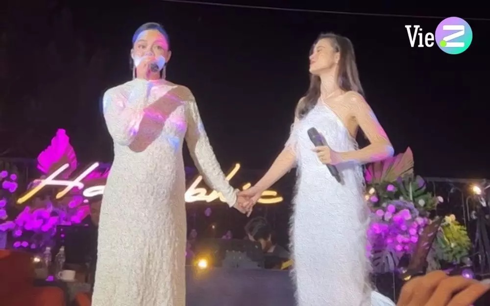 Phạm Quỳnh Anh lên tiếng xin lỗi giúp Đông Nhi trong show diễn tối 11/6 tại Đà Lạt. Ảnh: VieZ