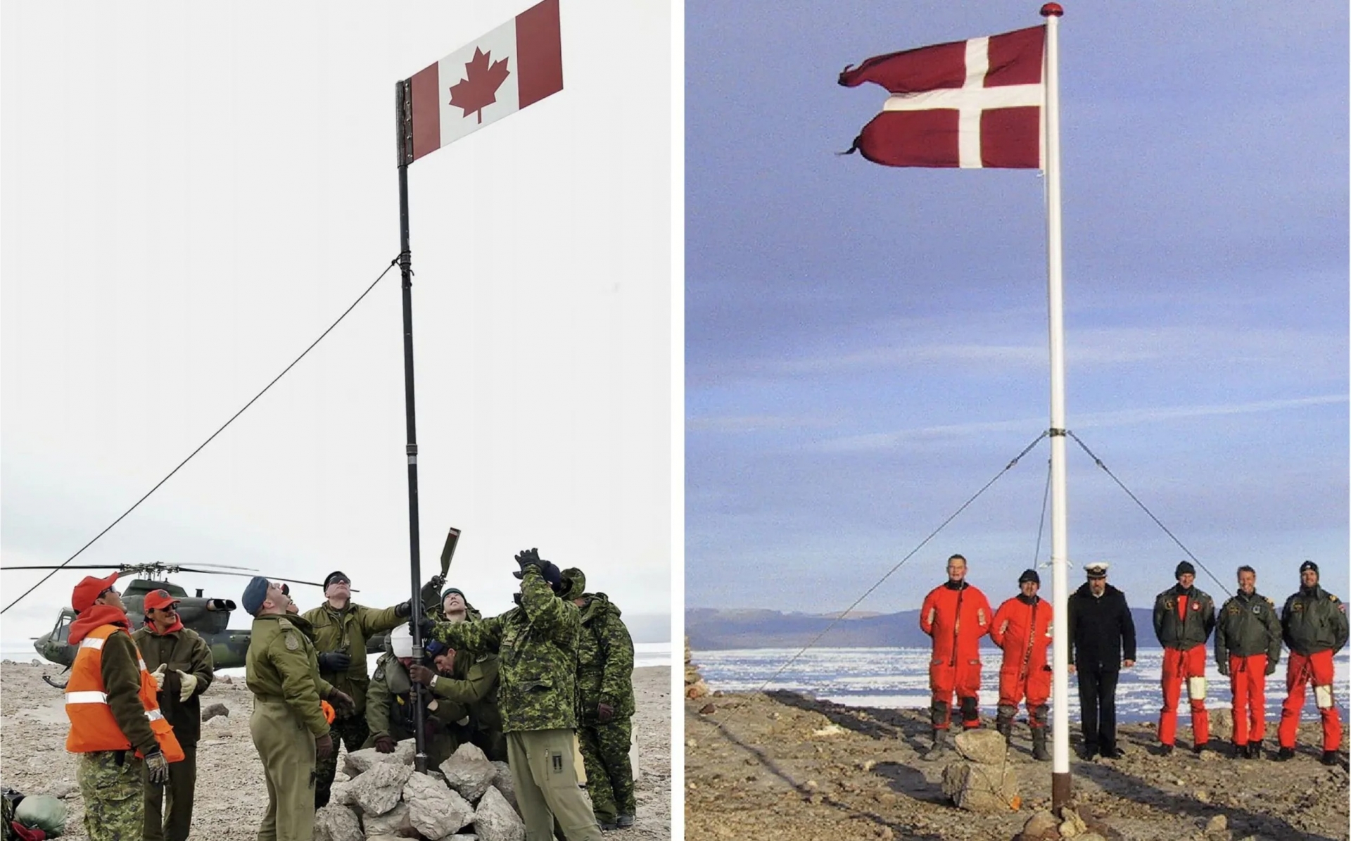 Canada, Đan Mạch chấm dứt cuộc chiến biên giới hài hước nhất lịch sử Canada, Đan Mạch chấm dứt cuộc chiến biên giới hài hước nhất lịch sử