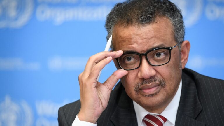 Tổng giám đốc WHO Tedros Adhanom Ghebreyesus Tổng giám đốc WHO Tedros Adhanom Ghebreyesus
