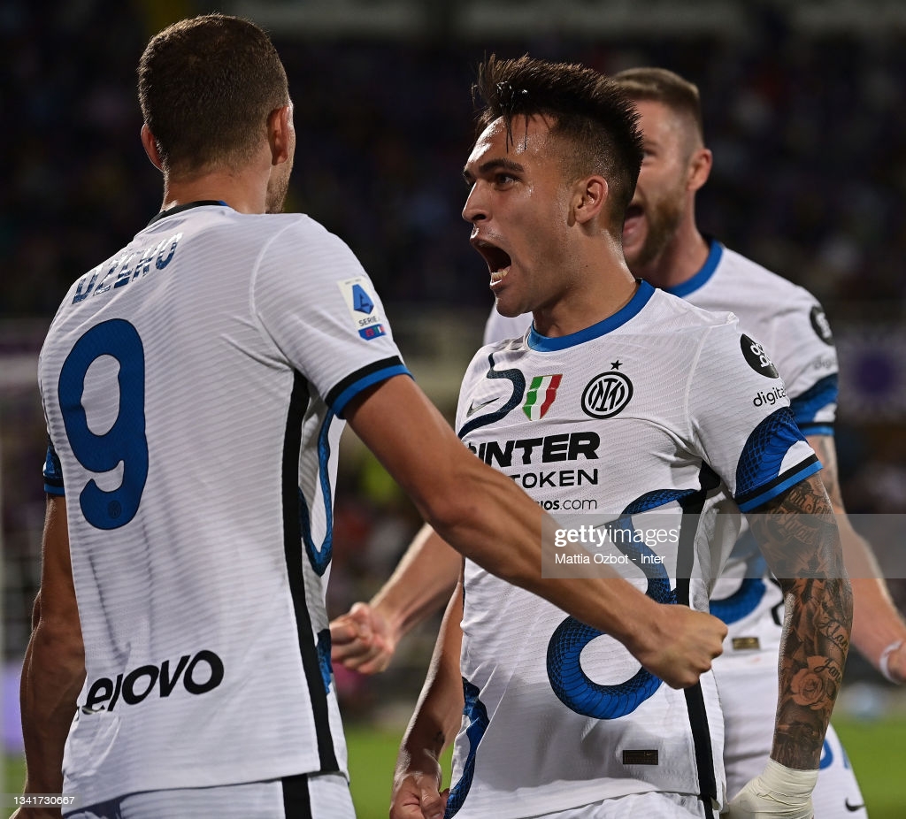 Dzeko và Martinez đang có phong độ ghi bàn còn tốt hơn cả Atalanta - Ảnh: Getty Images