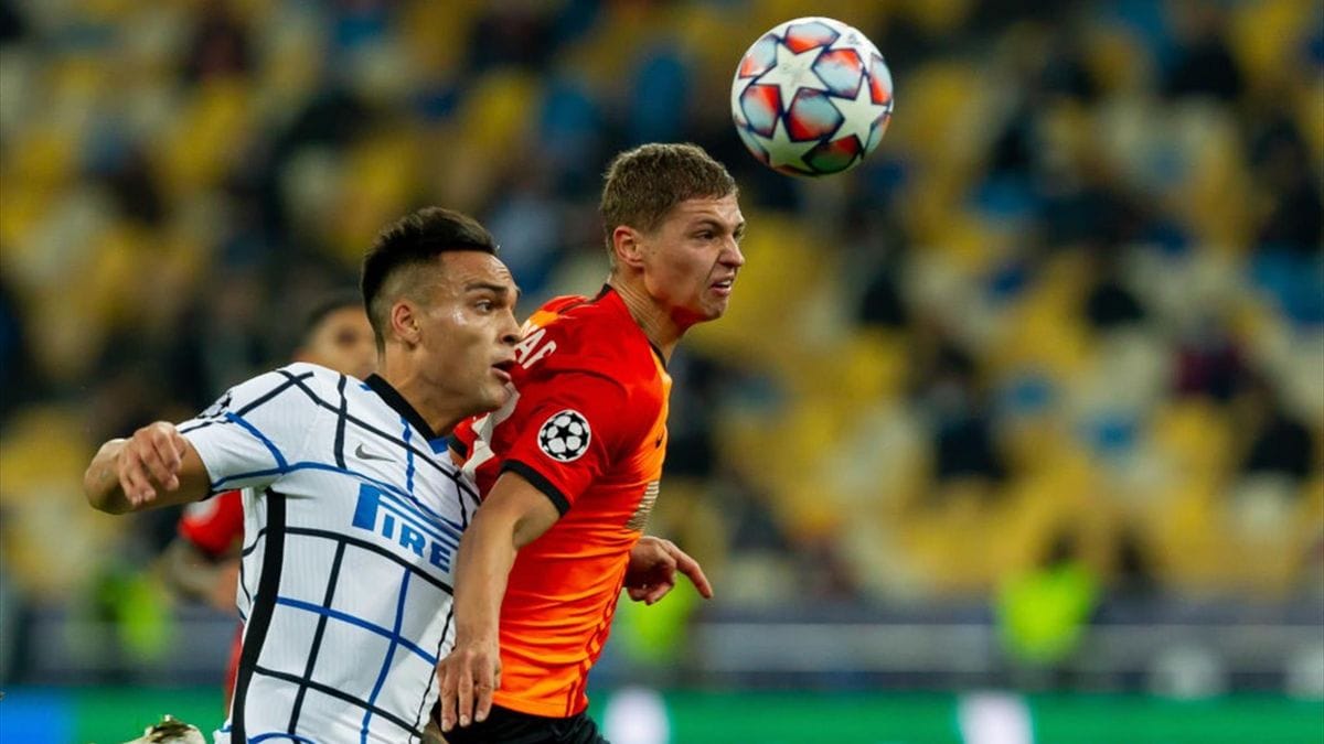 Inter đang bất bại khi đối đầu với Shakhtar - Ảnh: Twitter