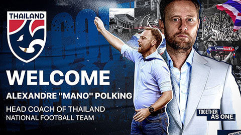 ĐT Thái Lan vừa thông báo hợp đồng với HLV Polking, thầy cũ của Công Phượng tại CLB Tp HCM - Ảnh: FAT ĐT Thái Lan vừa thông báo hợp đồng với HLV Polking, thầy cũ của Công Phượng tại CLB Tp HCM - Ảnh: FAT