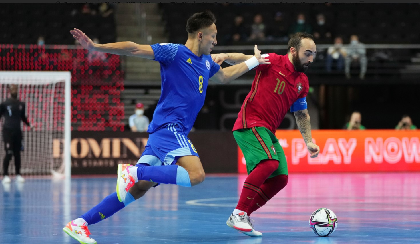 Kết quả bán kết World Cup Futsal: Bồ Đào Nha hạ gục Kazakhstan, hẹn 'phục thù' Argentina ở chung kết 1