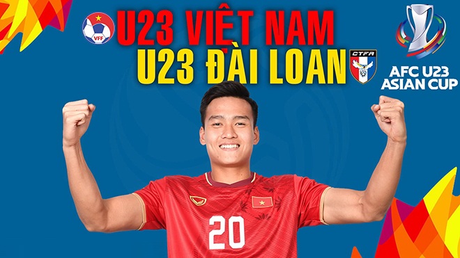 Đội hình dự kiến U23 Việt Nam vs U23 Đài Loan: Văn Toản chưa chắc bắt chính 1