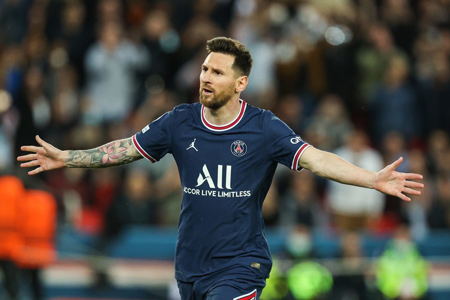 Messi vẫn có phong độ tốt tại Champions League - Ảnh: Le Parisien