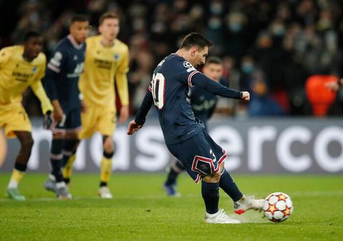 Messi đã xô đổ thành tích ghi bàn cả sự nghiệp của Pele - Ảnh:Reuters
