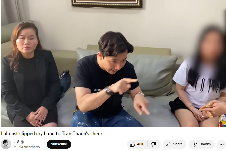 Youtuber nổi tiếng JV nói lý do khi dành 13 tiếng để xem hết vlog của Trấn Thành 4 Youtuber nổi tiếng JV nói lý do khi dành 13 tiếng để xem hết vlog của Trấn Thành 4