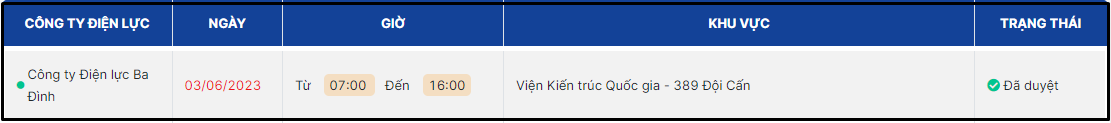 Lịch cắt điện Hà Nội ngày 3/6: Nhiều nơi ở Hà Nội bị ngưng cấp điện từ sáng sớm - Ảnh 2