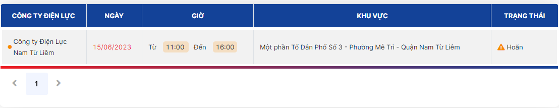 Lịch cúp điện Hà Nội ngày 15/6/2023: Nhiều nơi hoãn cắt điện - Ảnh 5 Lịch cúp điện Hà Nội ngày 15/6/2023: Nhiều nơi hoãn cắt điện - Ảnh 5