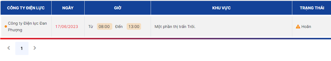 Lịch cúp điện Hà Nội ngày 17/6/2023: Nhiều quận huyện có kế hoạch cắt điện - Ảnh 3 Lịch cúp điện Hà Nội ngày 17/6/2023: Nhiều quận huyện có kế hoạch cắt điện - Ảnh 3