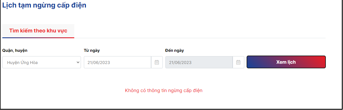 Tại Hà Nội không có địa điểm, khu vực nào có lịch cúp điện. Ảnh: EVN HANOI. Tại Hà Nội không có địa điểm, khu vực nào có lịch cúp điện. Ảnh: EVN HANOI.