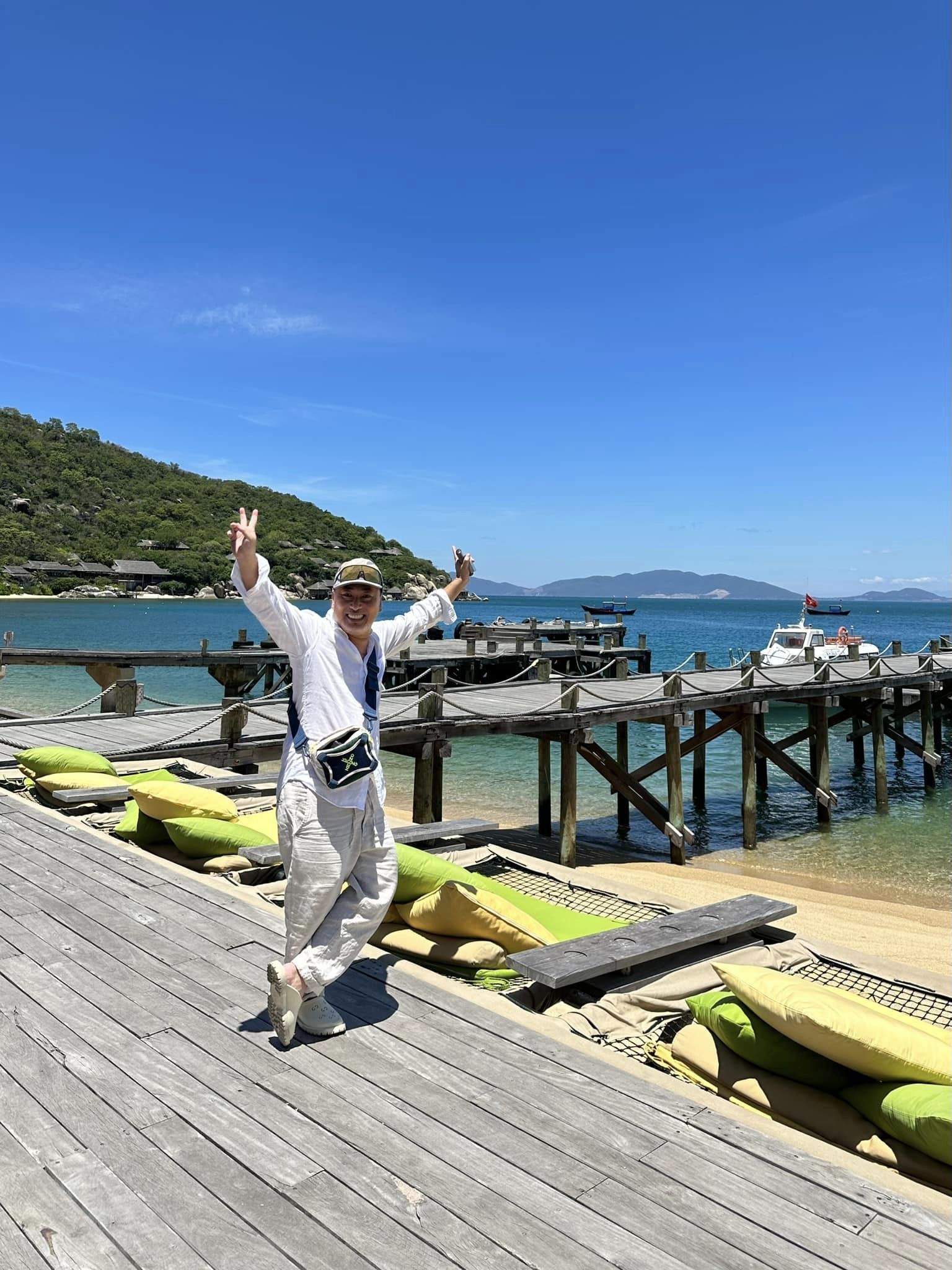 Hiện cả hai đang đi du lịch tại Nha Trang. Hiện cả hai đang đi du lịch tại Nha Trang.