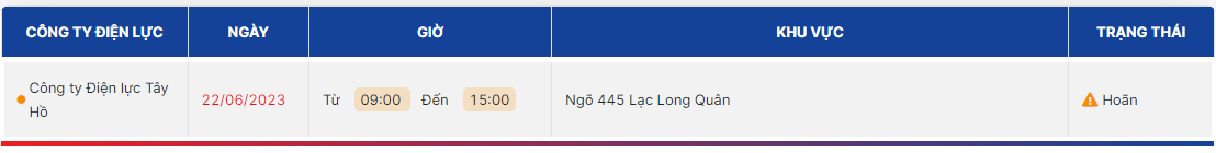 Lịch cúp điện Hà Nội ngày 22/6/2023: Tăng kế hoạch ngừng cấp điện các quận huyện ngoại thành - Ảnh 1