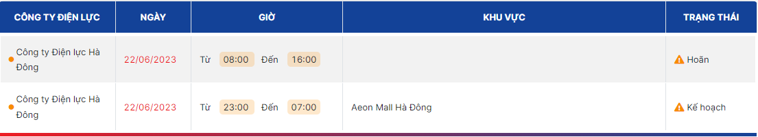 Lịch cúp điện Hà Nội ngày 22/6/2023: Tăng kế hoạch ngừng cấp điện các quận huyện ngoại thành - Ảnh 2