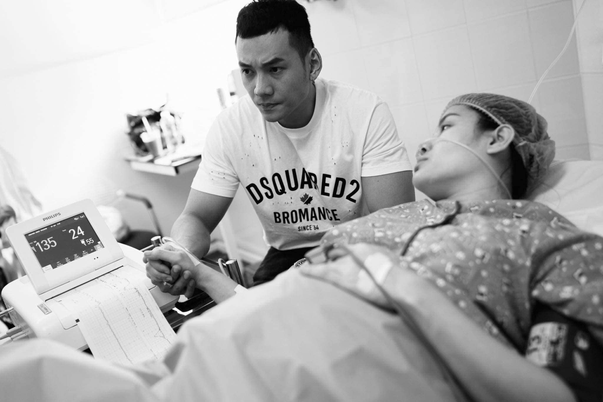 Phương Trinh Jolie ở trong trường hợp sinh khó.