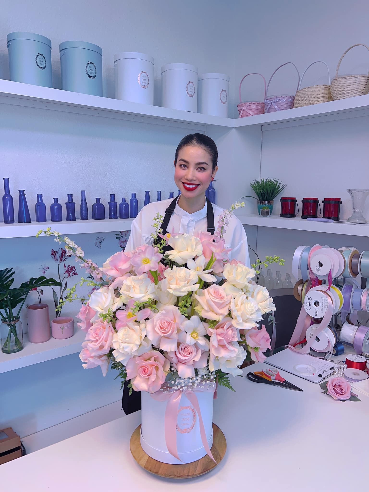 Dù ở nhà chăm con, Phạm Hương vẫn sở hữu body thon gọn nhờ chăm chỉ làm một điều - Ảnh 3