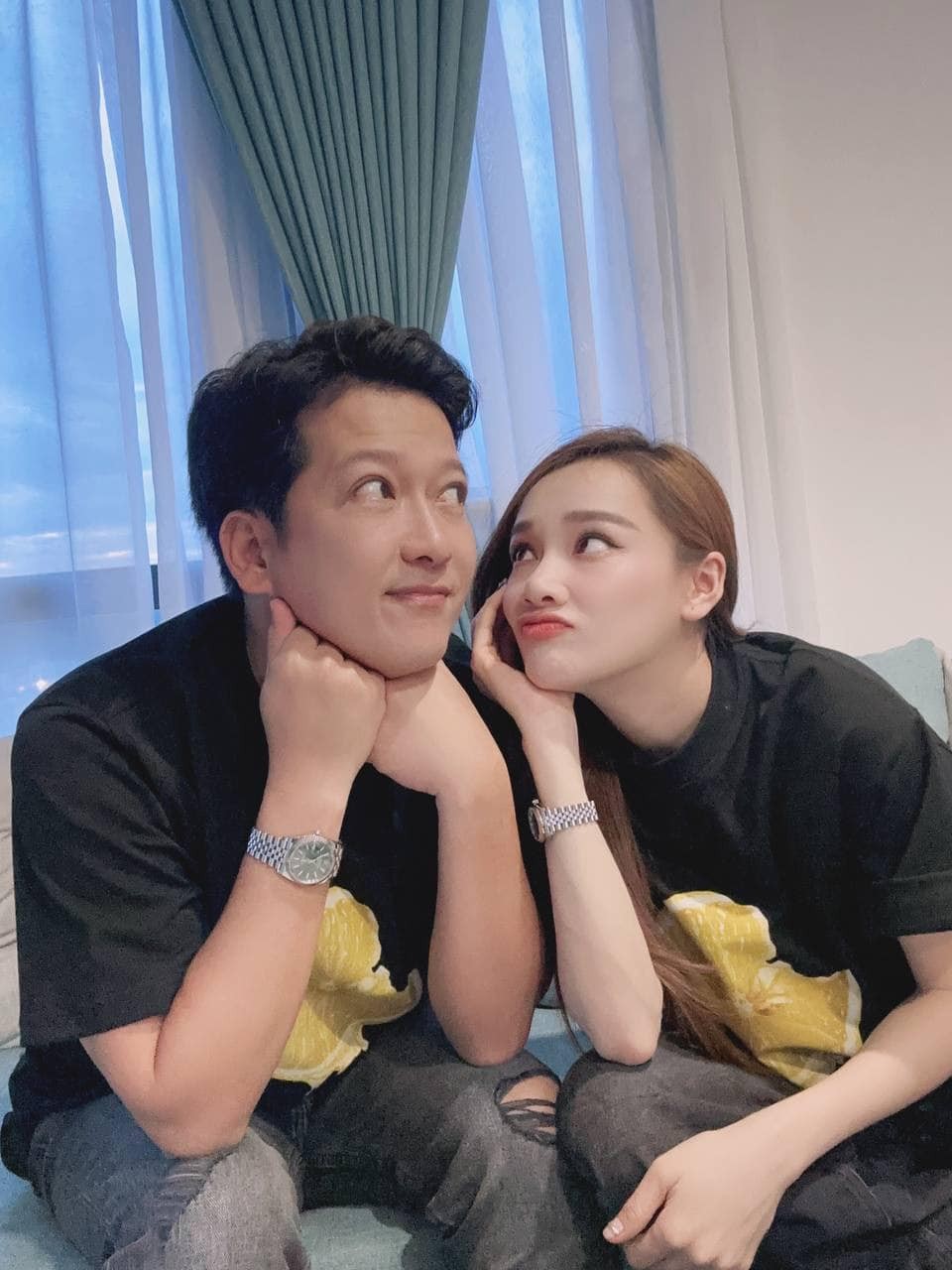 Nhã Phương khoe visual xinh đẹp khi mang bầu, cùng chồng trốn con đi 'hâm nóng tình cảm' - Ảnh 2