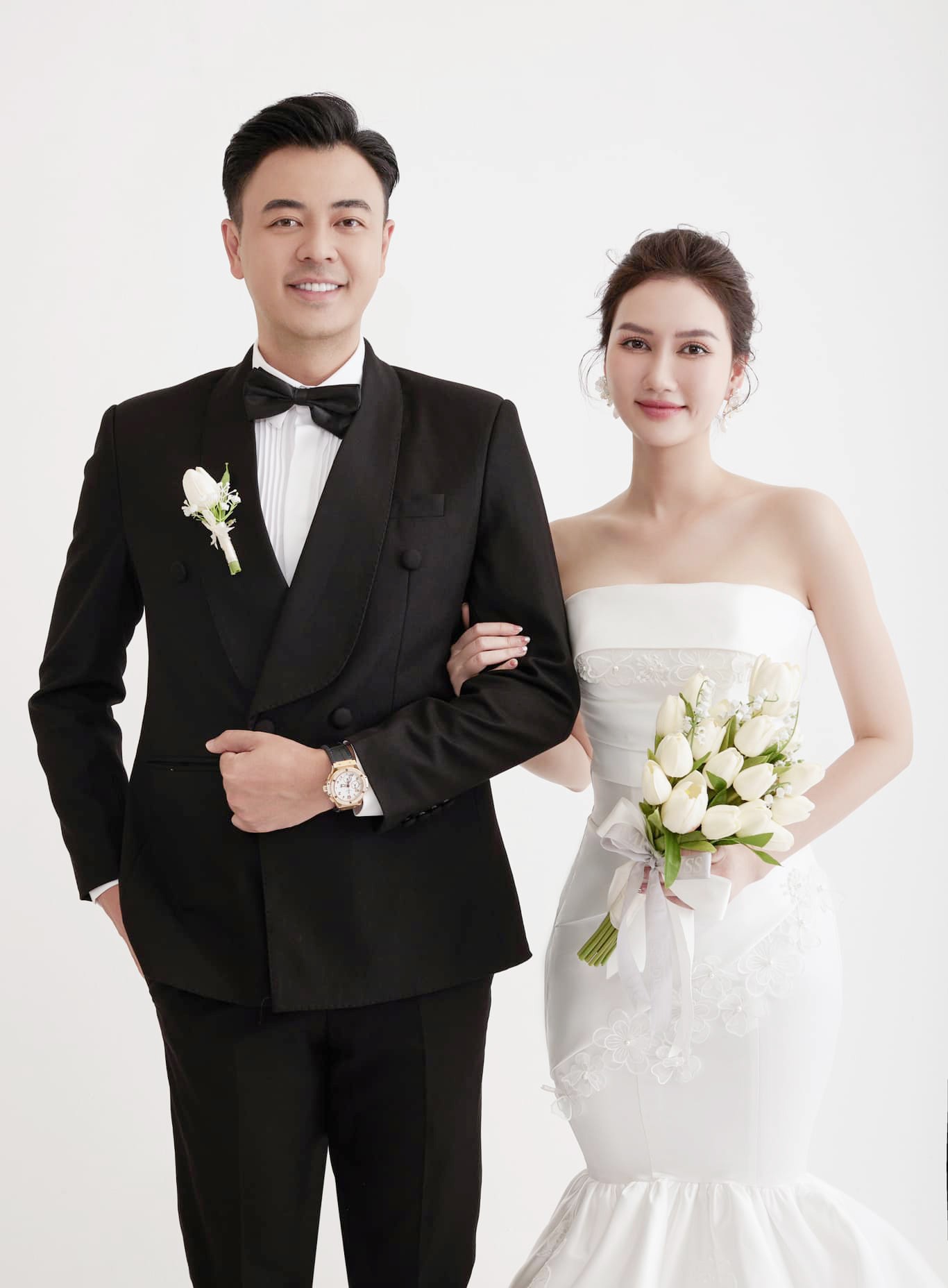 Hương Giang và Tuấn Tú trong dự án phim mới.