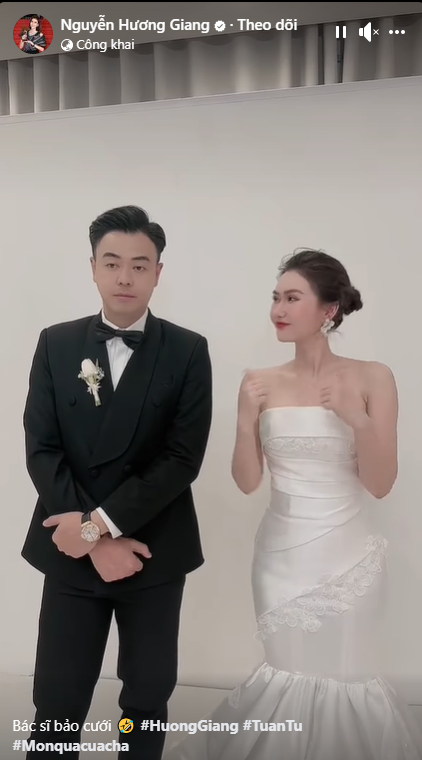 Diễn viên Hương Giang tung hậu trường ảnh cưới, nói luôn lí do và danh tính chú rể - Ảnh 2 Diễn viên Hương Giang tung hậu trường ảnh cưới, nói luôn lí do và danh tính chú rể - Ảnh 2