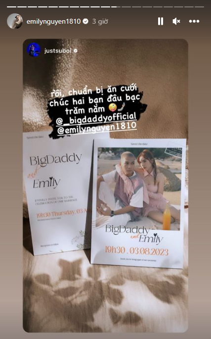 Sau hơn 10 năm bên nhau, BigDaddy và Emily tổ chức lễ cưới vào đầu tháng 8 - Ảnh 2