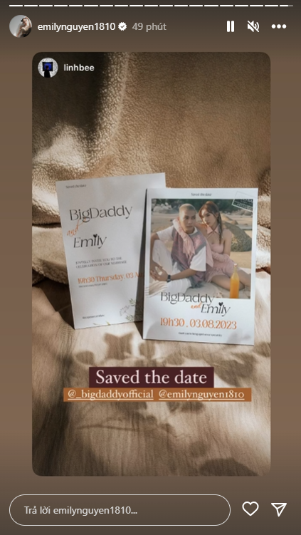 Sau hơn 10 năm bên nhau, BigDaddy và Emily tổ chức lễ cưới vào đầu tháng 8 - Ảnh 3