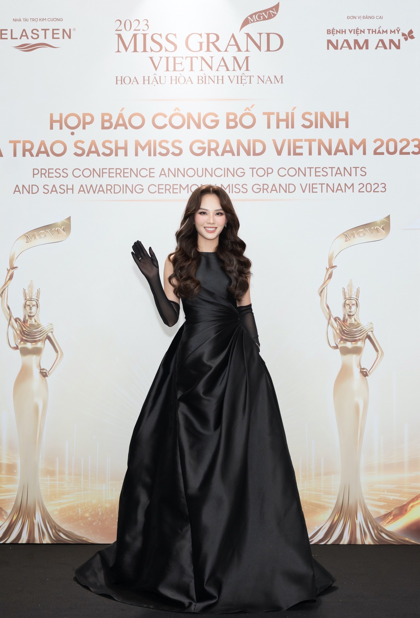 Các Hoa hậu nhà Sen Vàng dự sự kiện Miss Grand 2023.